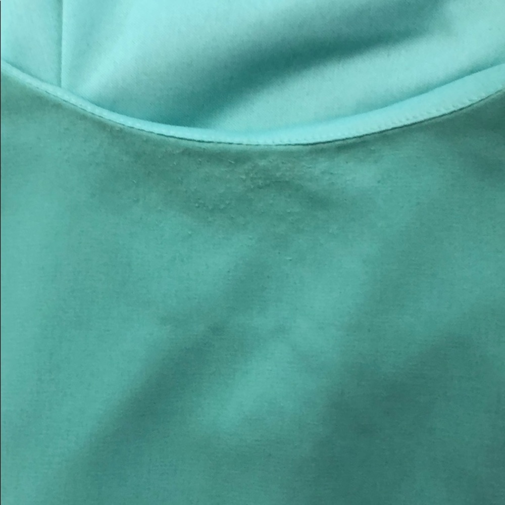 Teal Ruffle Dress - Size M - Picture 2 of 3